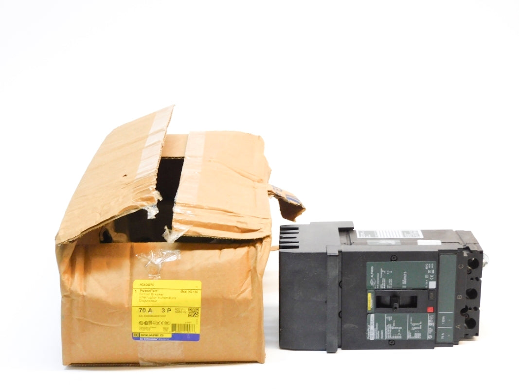 SQUARE D HDA36070 70A 600V (AS PICTURED) NSMP