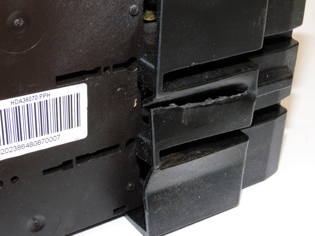 SQUARE D HDA36070 70A 600V (AS PICTURED) NSMP
