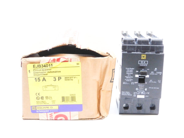 SQUARE D EJB34015 277V 15A NSMP