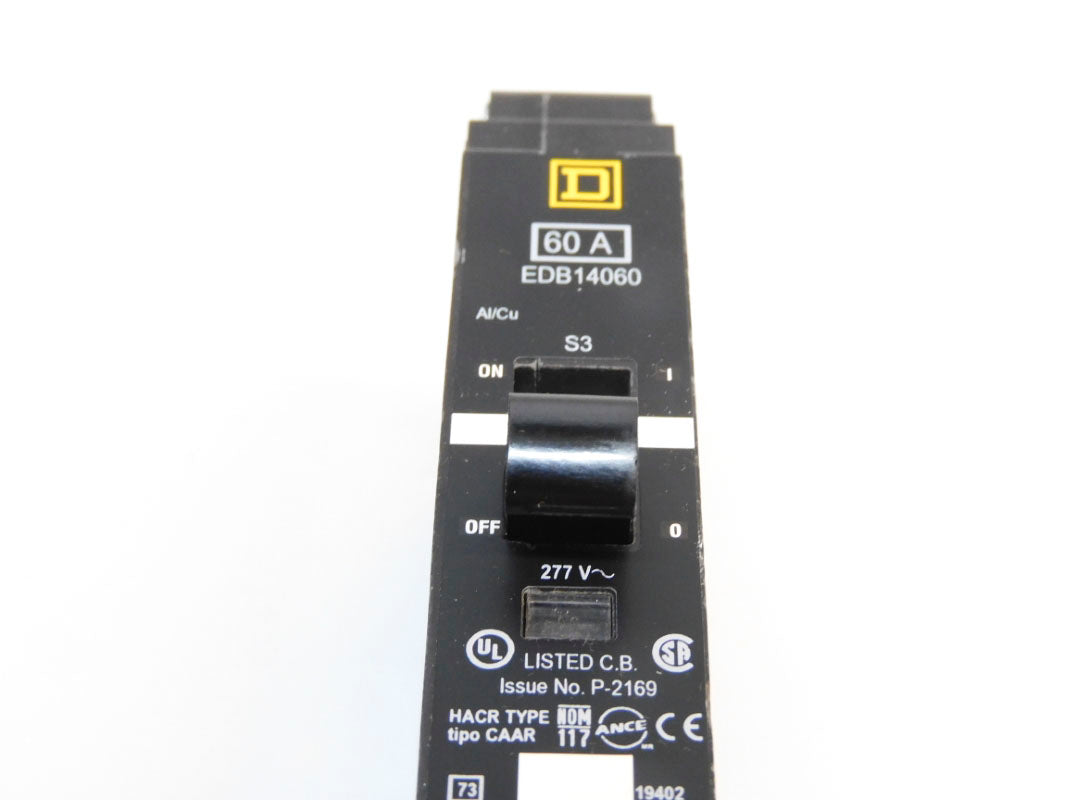 SQUARE D EDB14060 277V 60A NSMP
