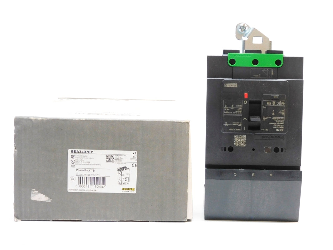 SQUARE D BDA34070Y 70A 480/277V NSMP