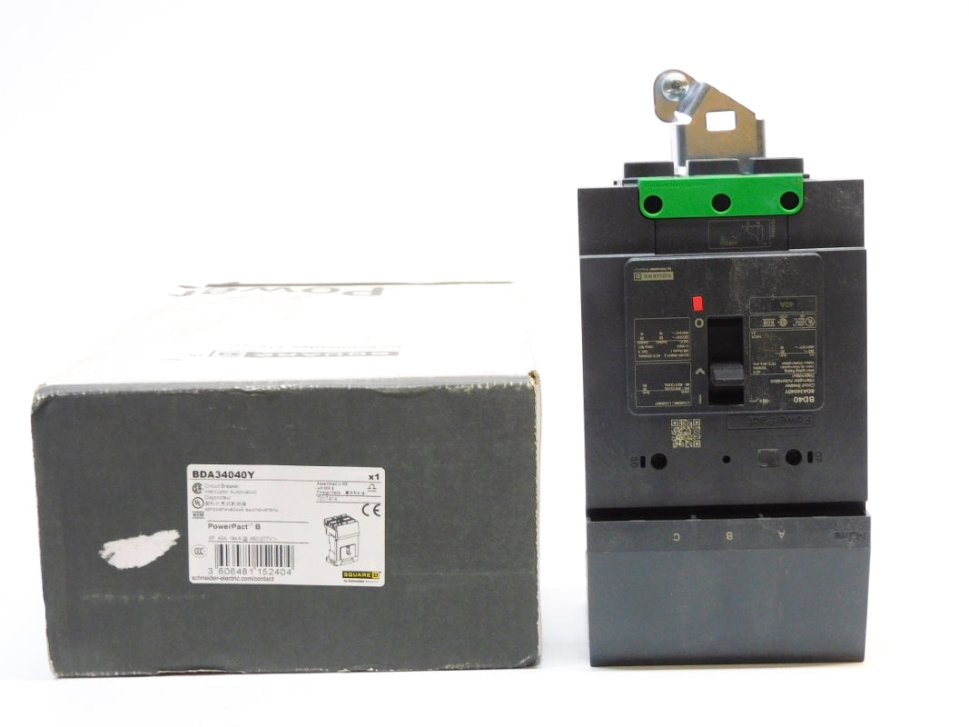 SQUARE D BDA34040Y 40A 480/277V NSMP