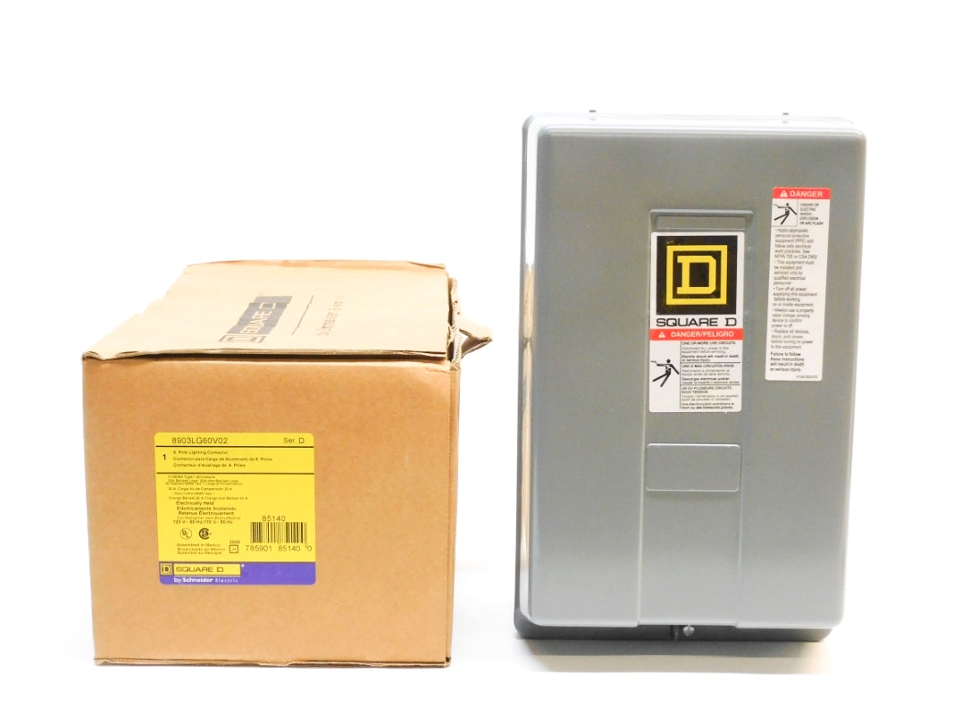 SQUARE D 8903LG60V02 SER. D 110/120V NSMP
