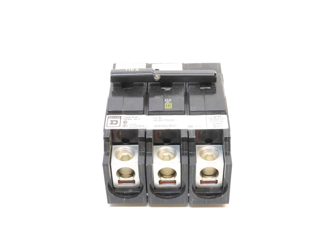 SQUARE D QOB3110VH 110A 240V NSNP