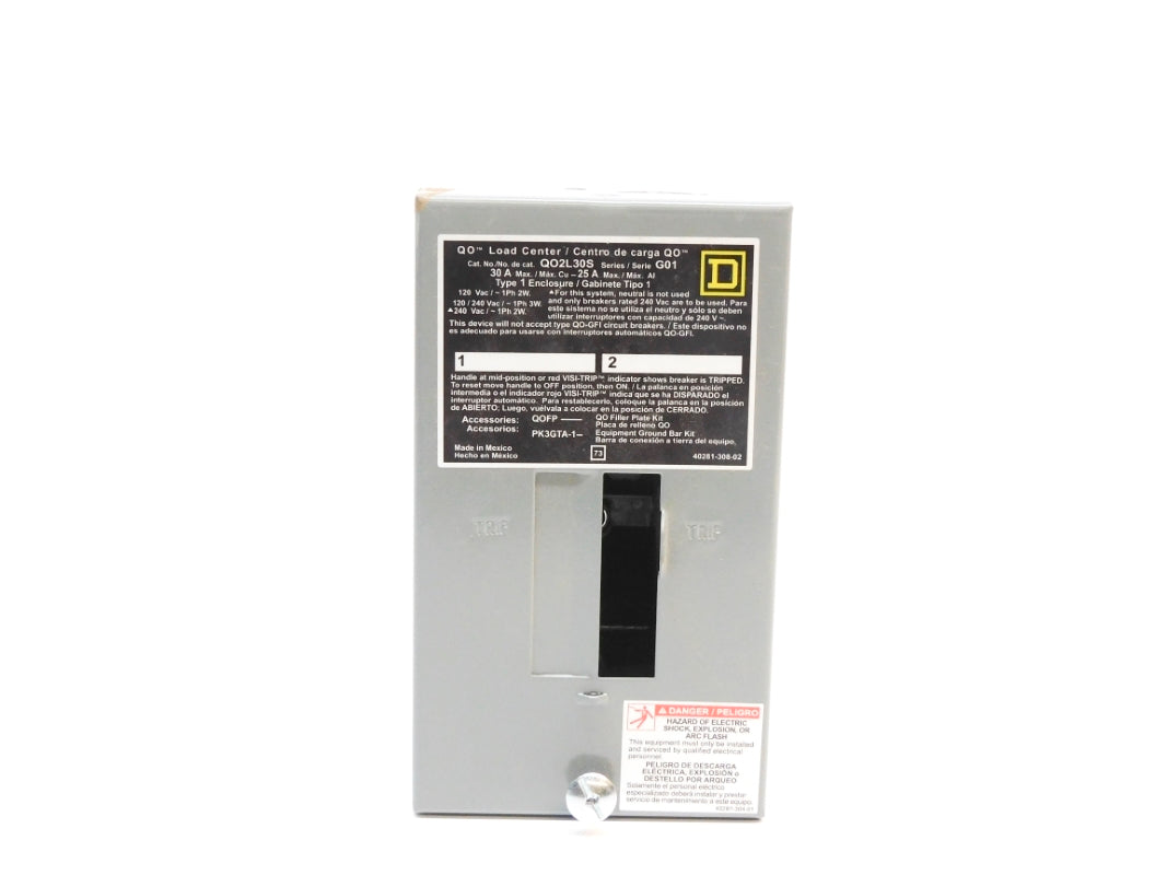 SQUARE D QO2L30SCP SER. G01 (AS PICTURED) NSNP