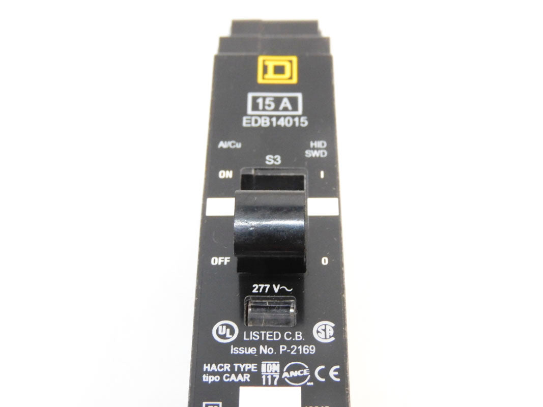 SQUARE D EDB14015 15A 277V NSNP