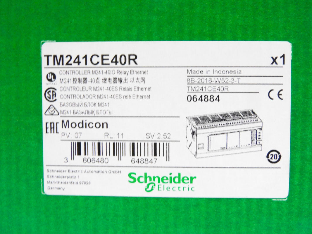 SCHNEIDER ELECTRIC TM241CE40R NSMP