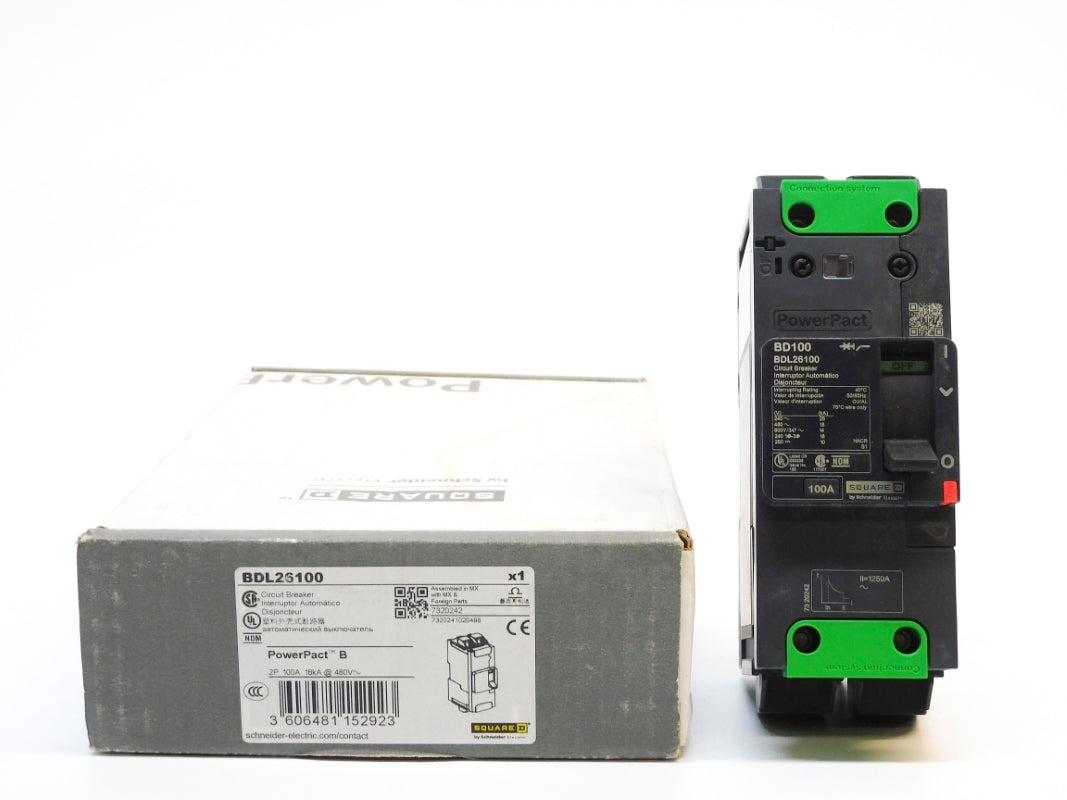 SQUARE D BDL26100 100A 480V NSMP