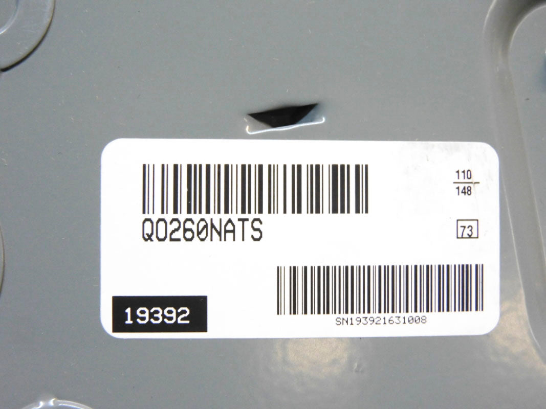 SQUARE D QO260NATS SER. E02 NSMP