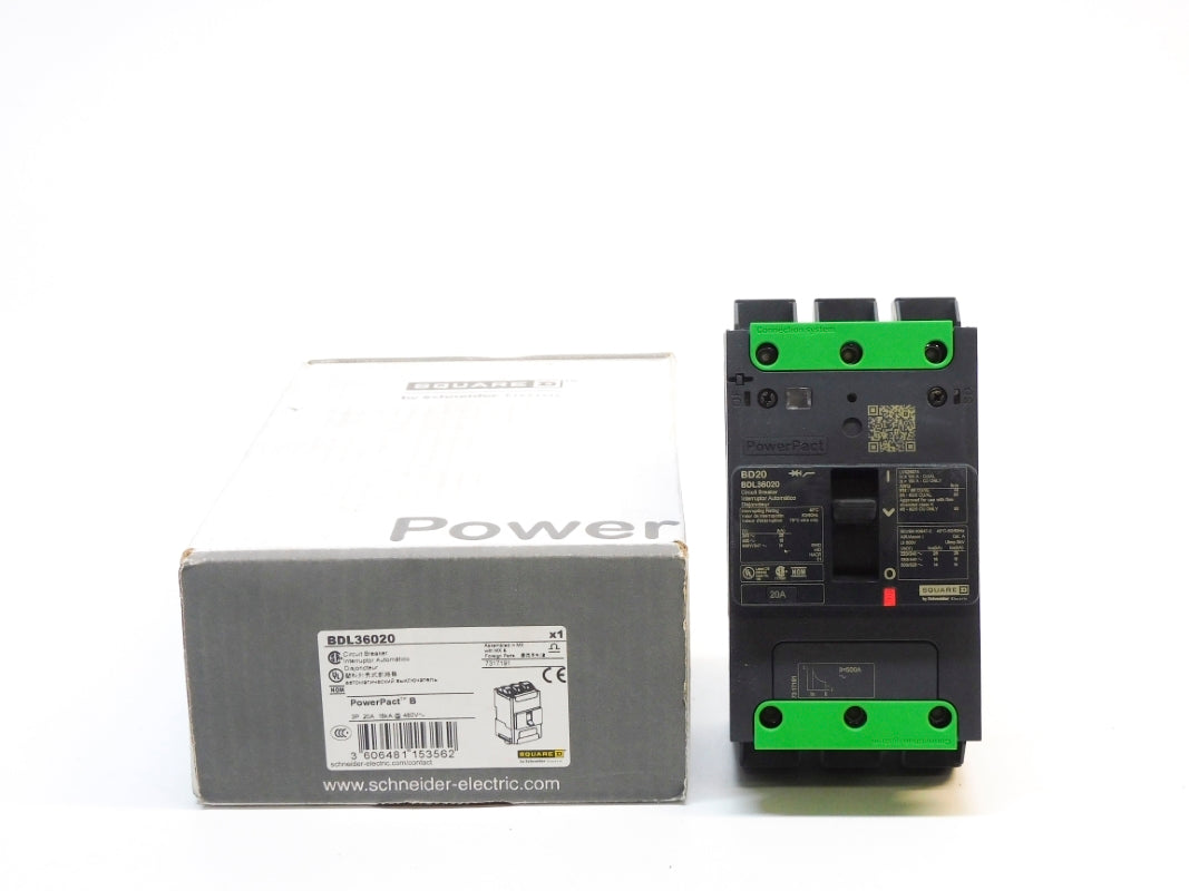 SQUARE D BDL36020 480V 20A NSMP