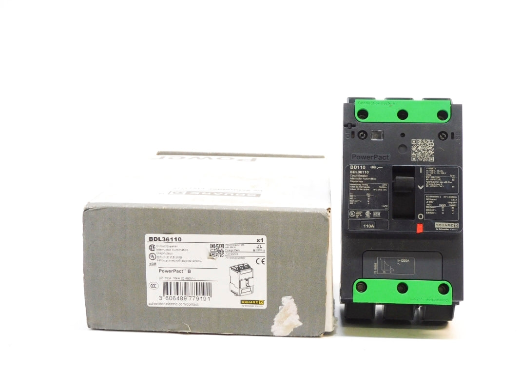 SQUARE D BDL36110 480V 110A NSMP