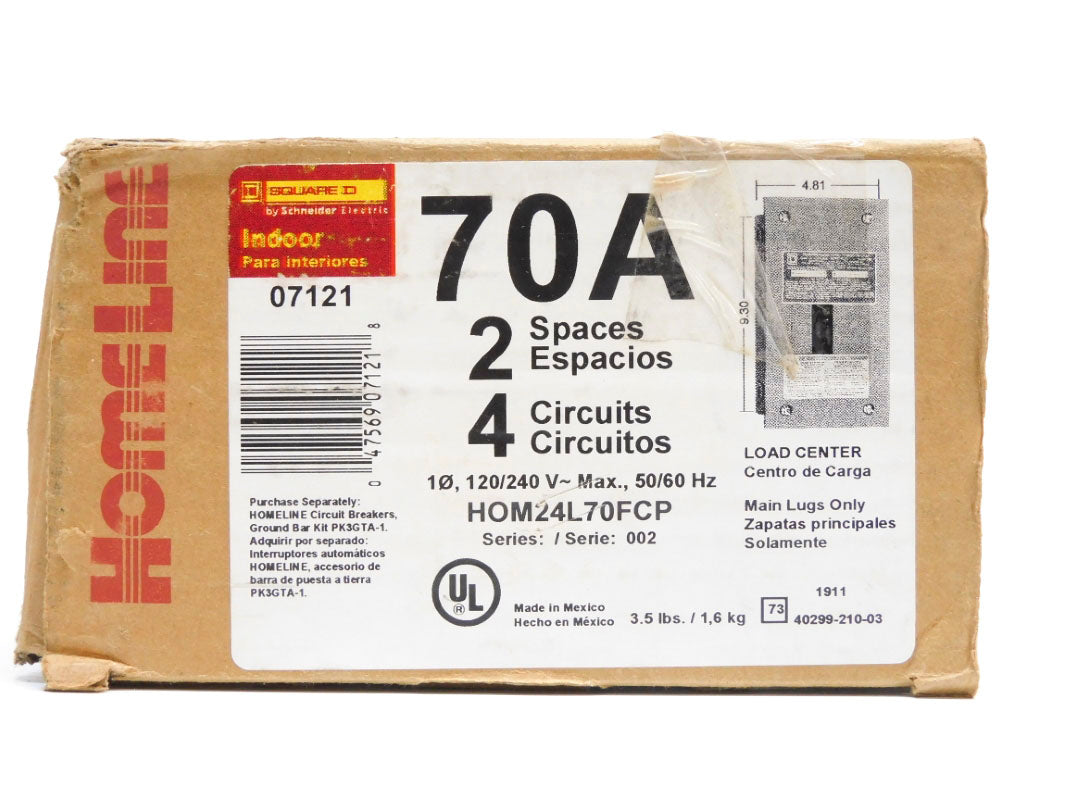 SQUARE D HOM24L70FCP SER. 002 (AS PICTURED) NSMP