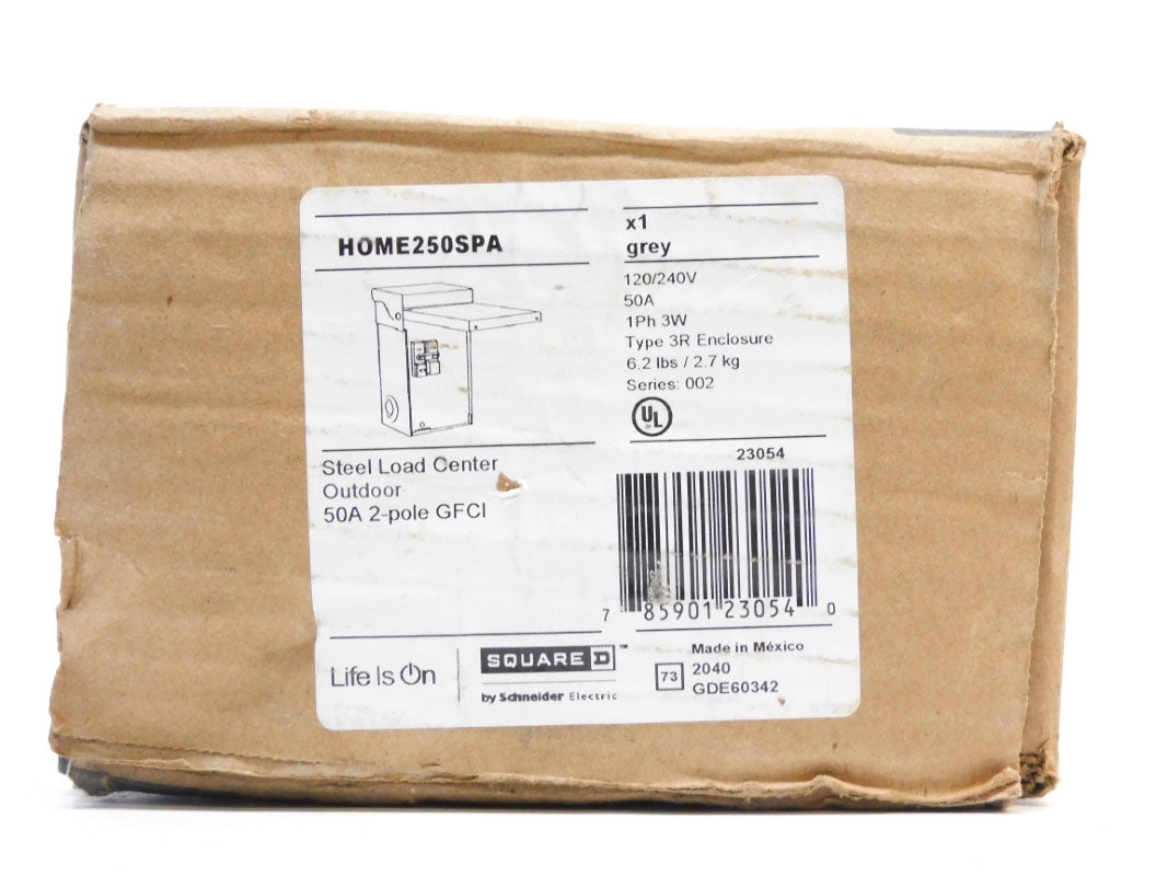SQUARE D HOME250SPA SER. 002 120/240VAC 50A NSMP
