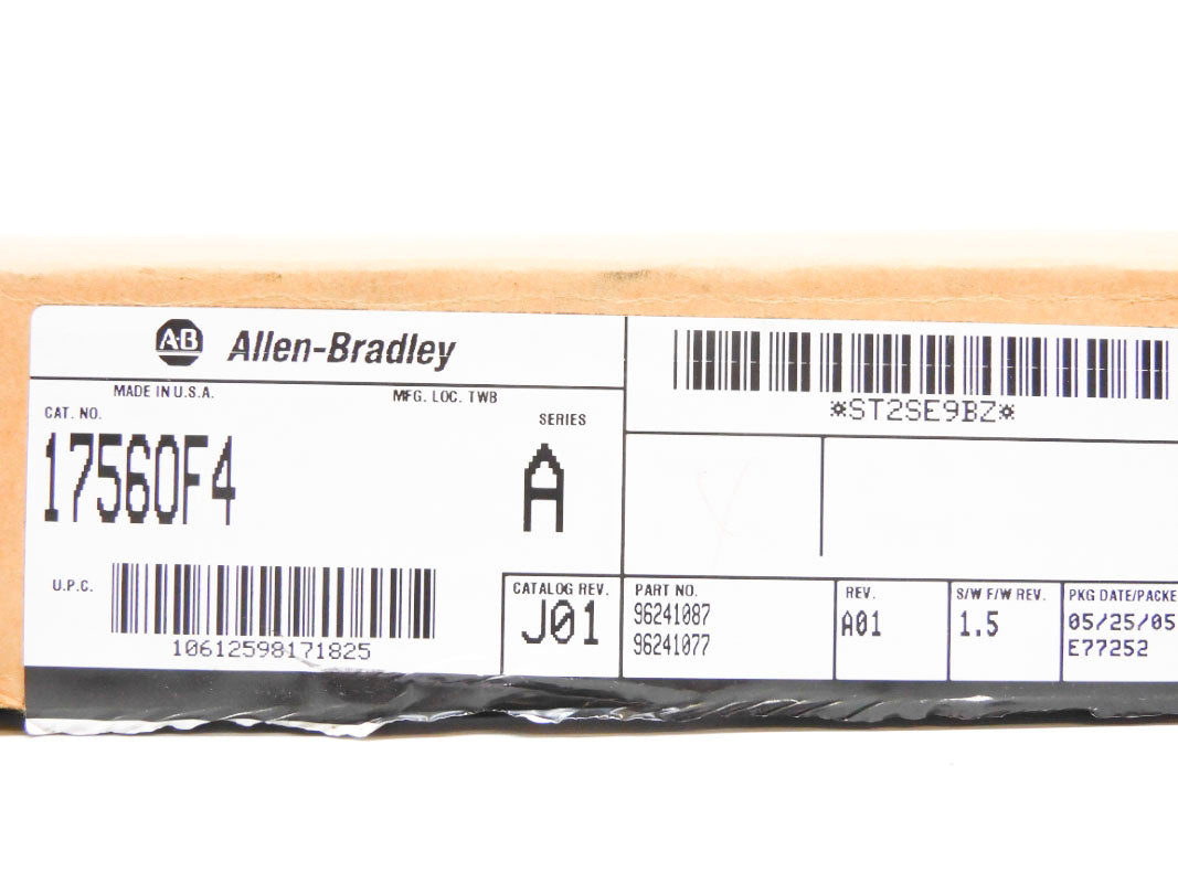 ALLEN BRADLEY 1756-OF4 SER. A F/W 1.5 24VDC NSMP