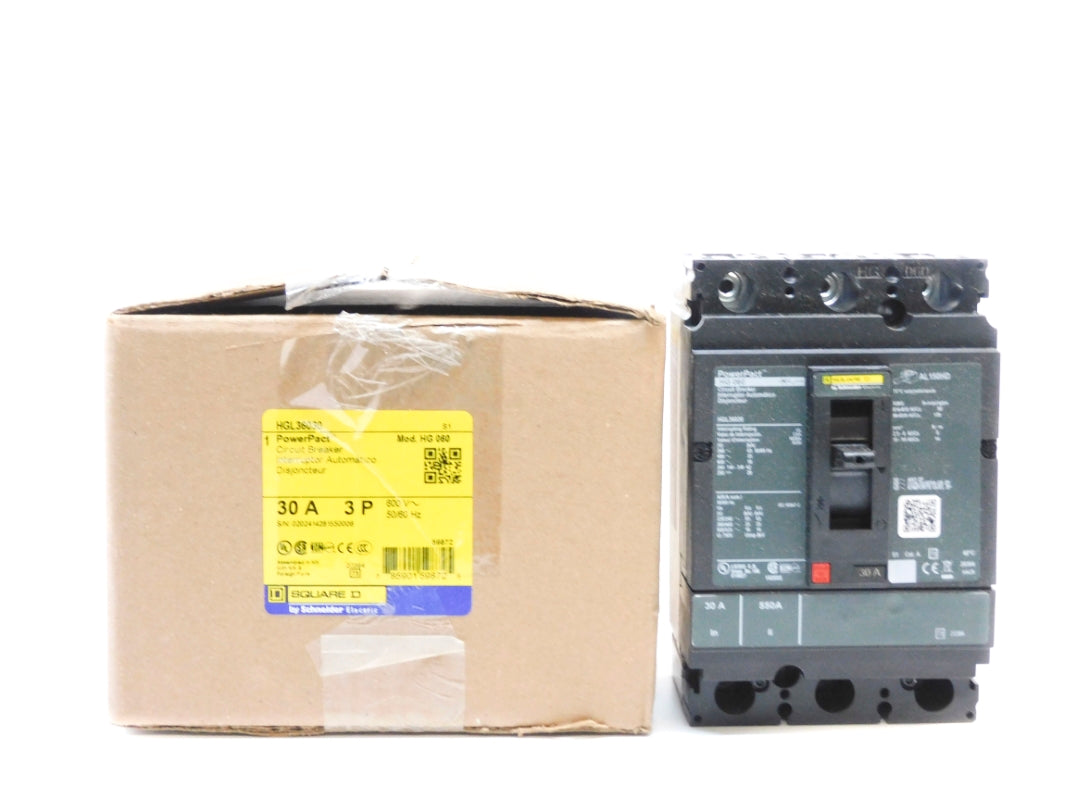 SQUARE D HGL36030 600V 30A NSMP