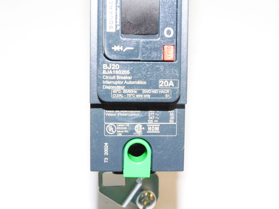 SQUARE D BJA160205 277V 20A NSMP