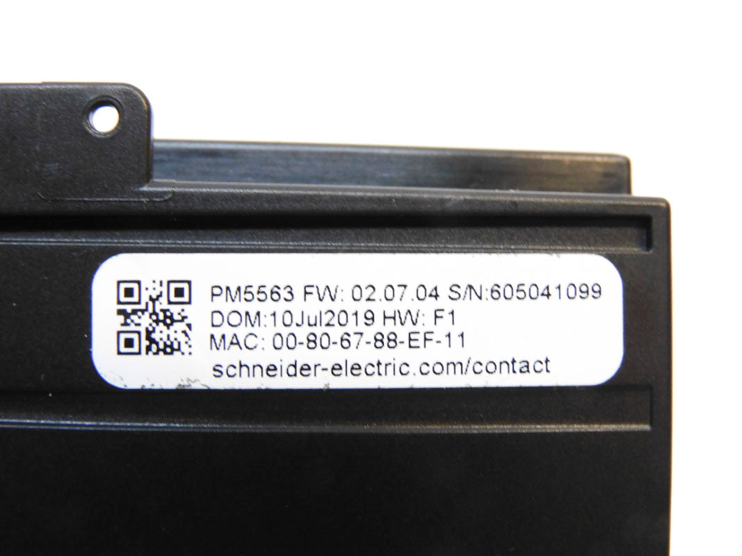 SCHNEIDER ELECTRIC METSEPM5563RD F/W 02.07.04 NSMP