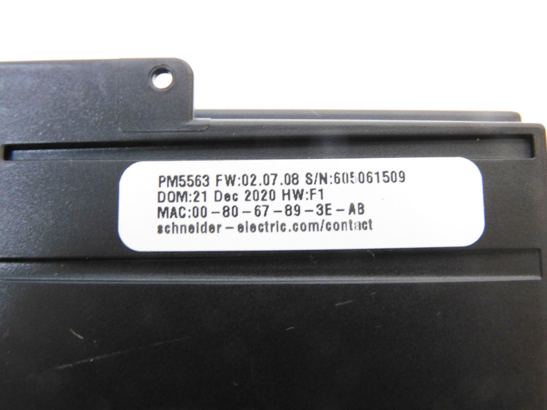 SCHNEIDER ELECTRIC METSEPM5563RD F/W 02.07.08 NSMP