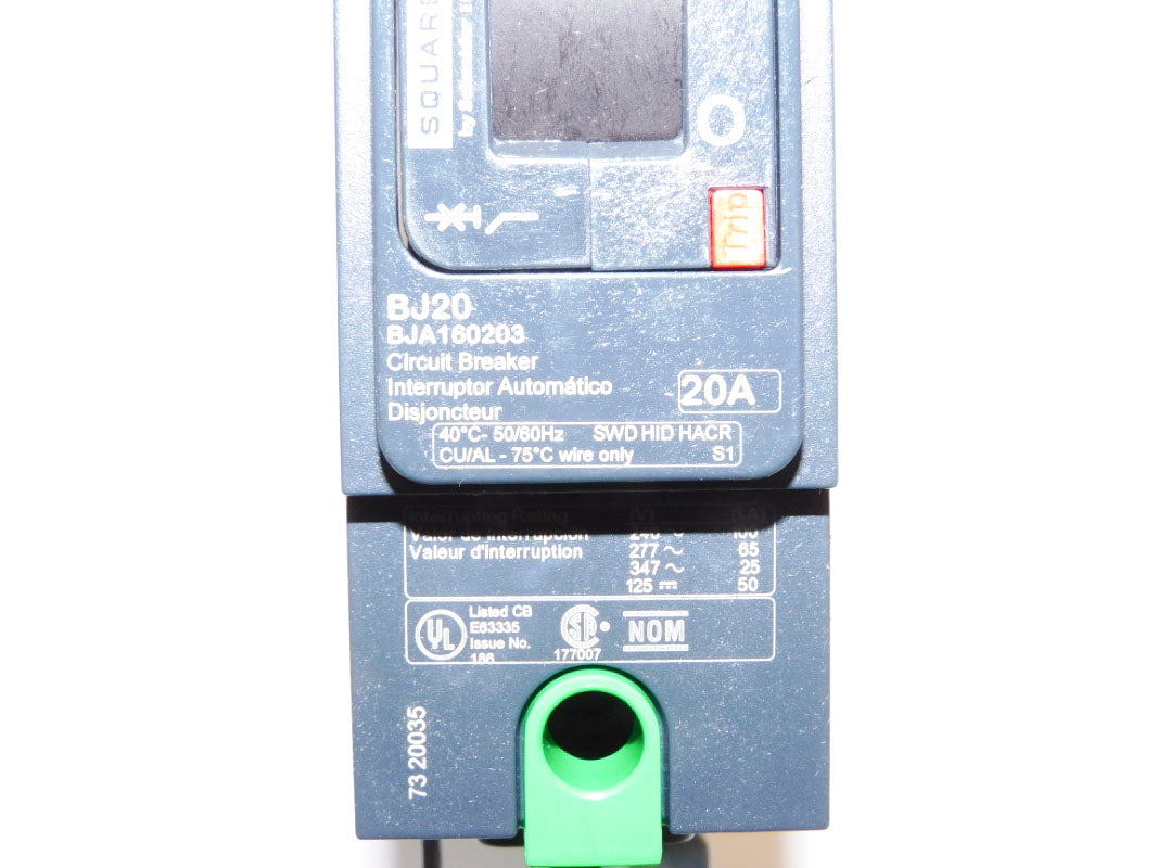 SQUARE D BJA160203 277V 20A NSMP