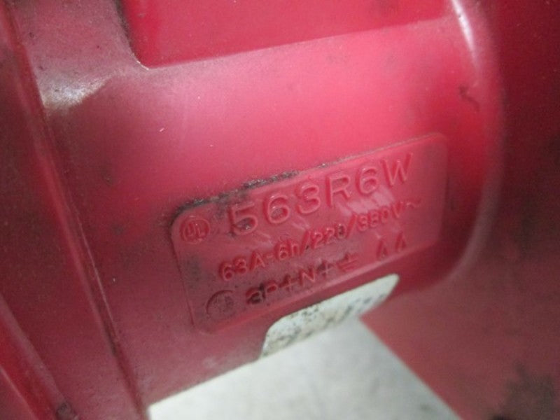 HUBBELL RECEPTACLE 563R6W  (AS PICTURED) *USED*