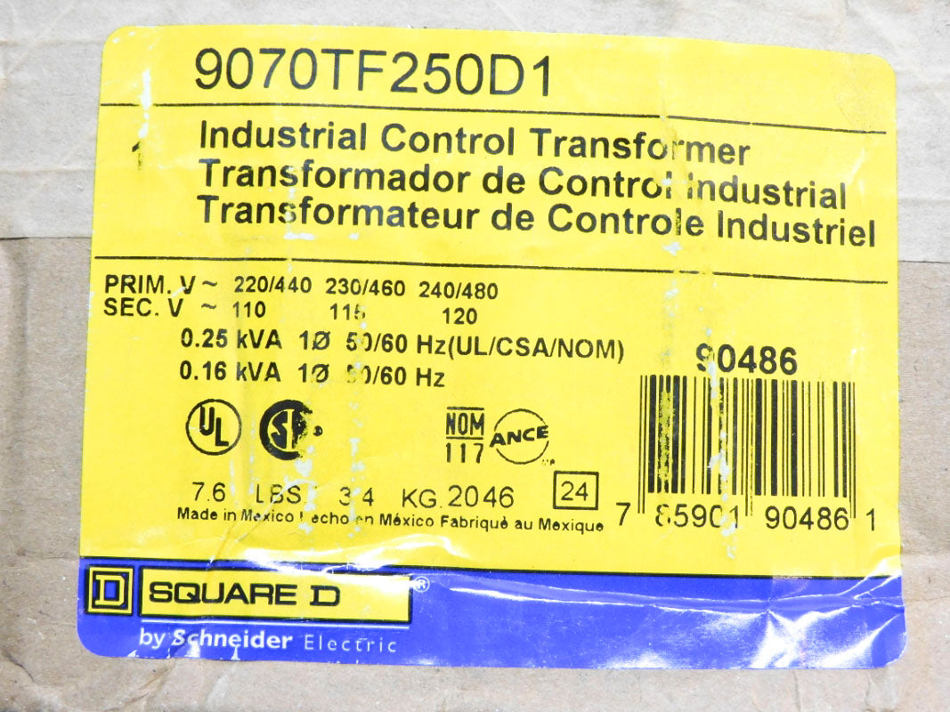 SQUARE D 9070TF250D1 480V NSMP