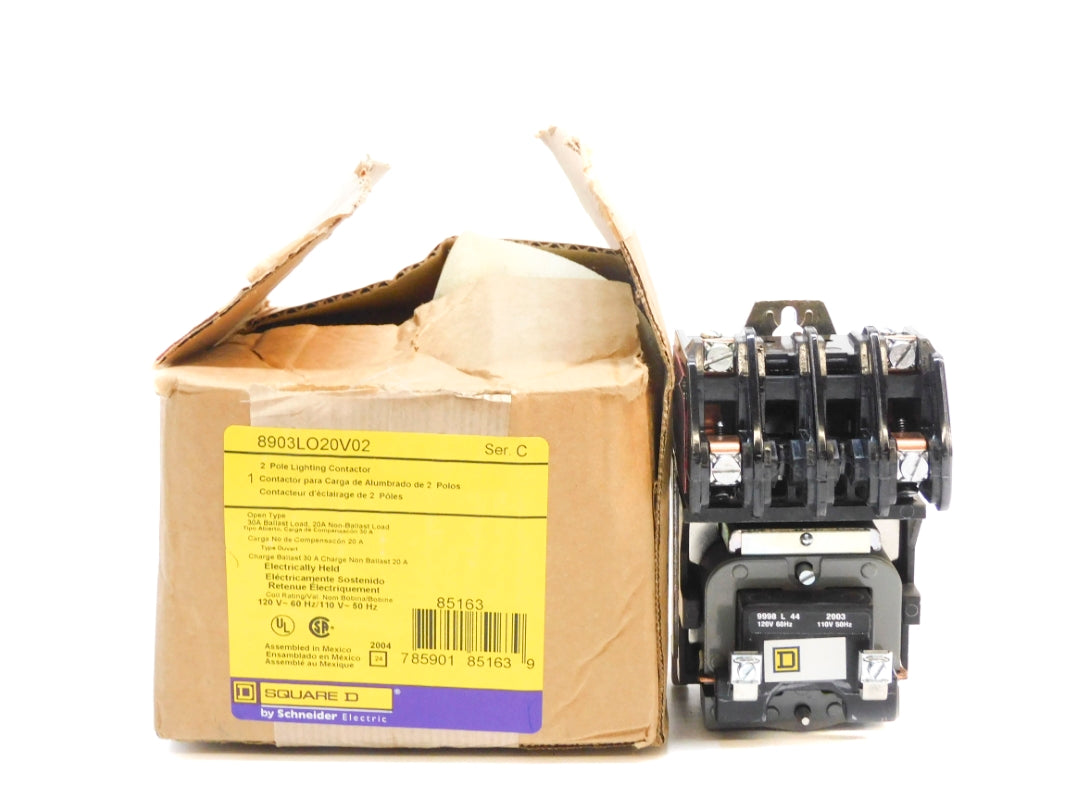 SQUARE D 8903LO20V02 SER. C 110/120V 30A NSMP