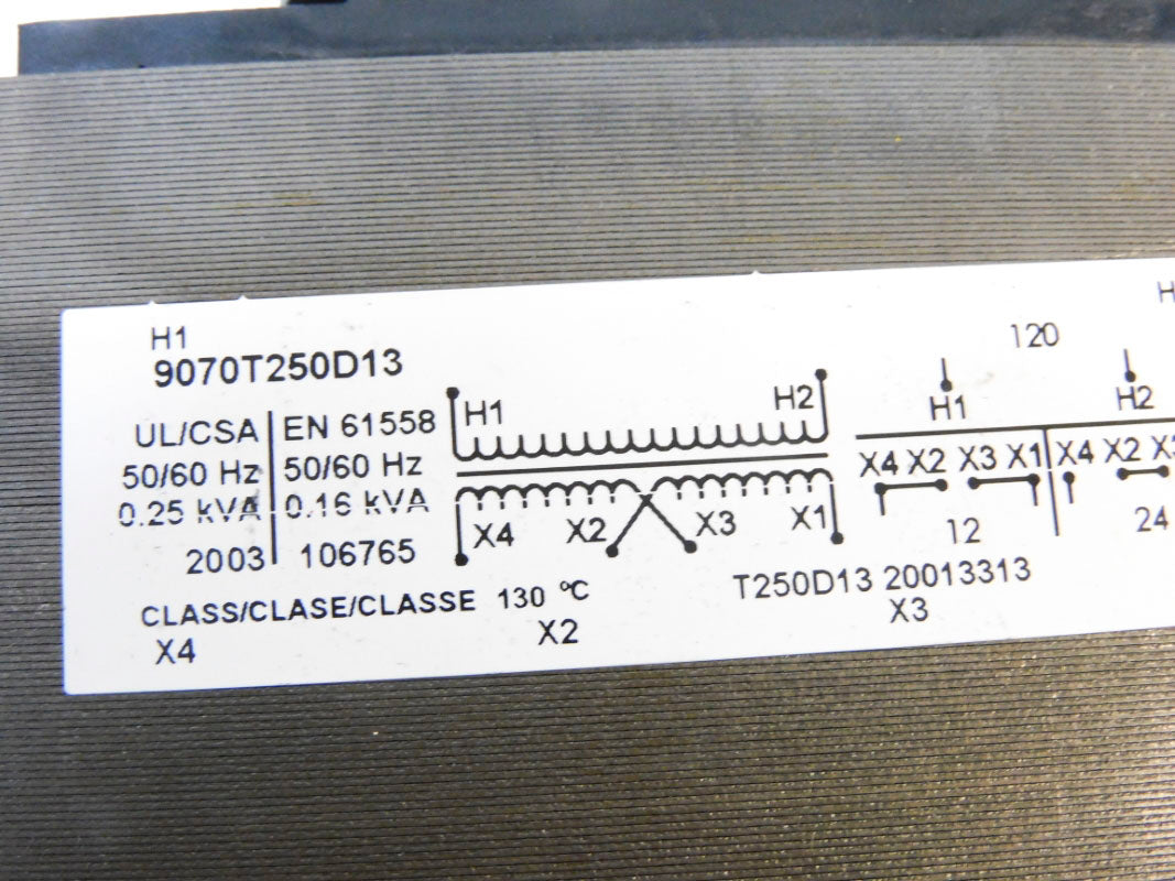 SQUARE D 9070T250D13 120V NSMP