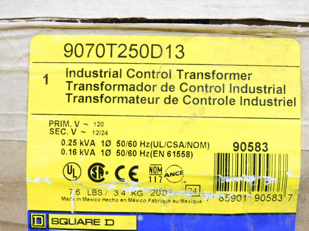 SQUARE D 9070T250D13 120V NSMP