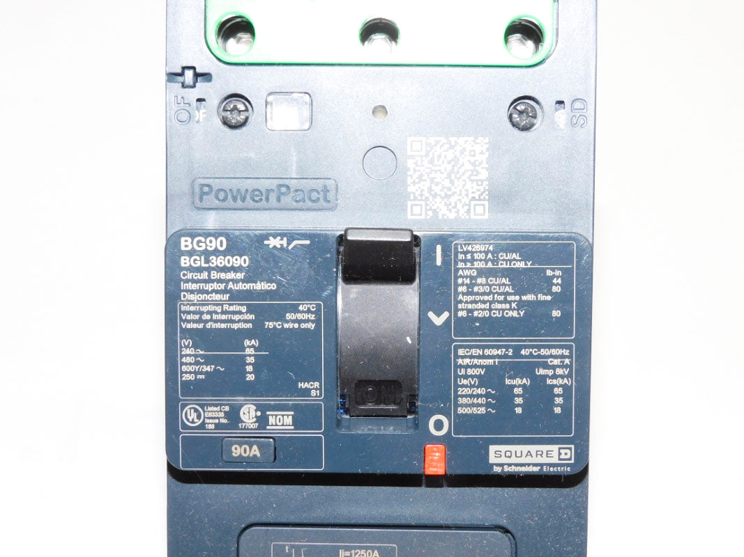 SQUARE D BGL36090 480V 90A NSMP