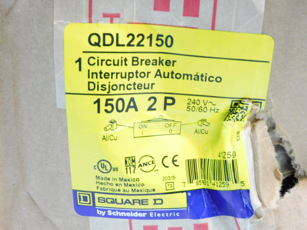 SQUARE D QDL22150 240V 150A NSMP