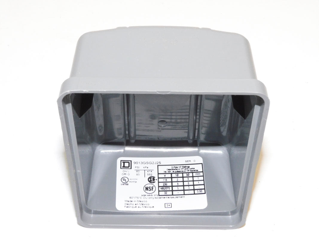 SQUARE D 9013GSG2J25 SER. C 60-80PSI NSMP