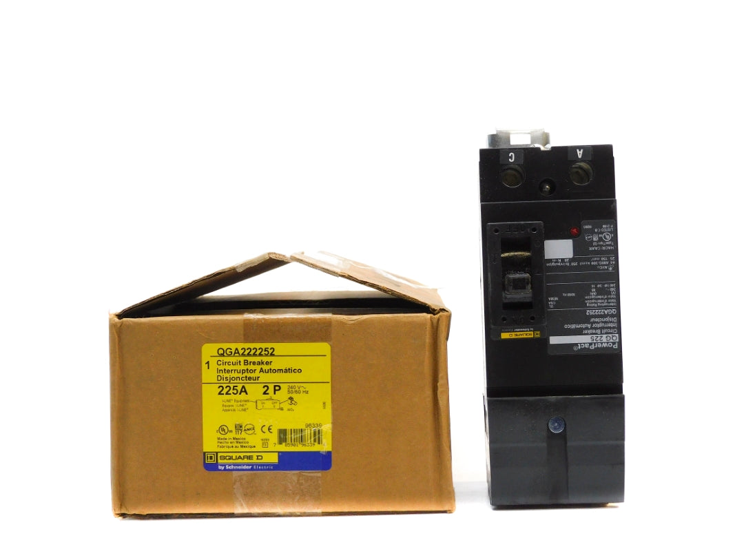 SQUARE D QGA222252 225A 240V NSMP