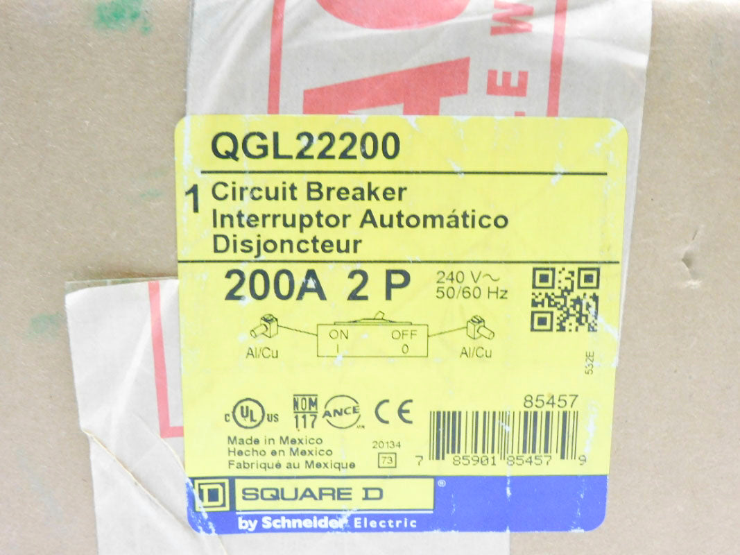 SQUARE D QGL22200 240V 200A NSFS
