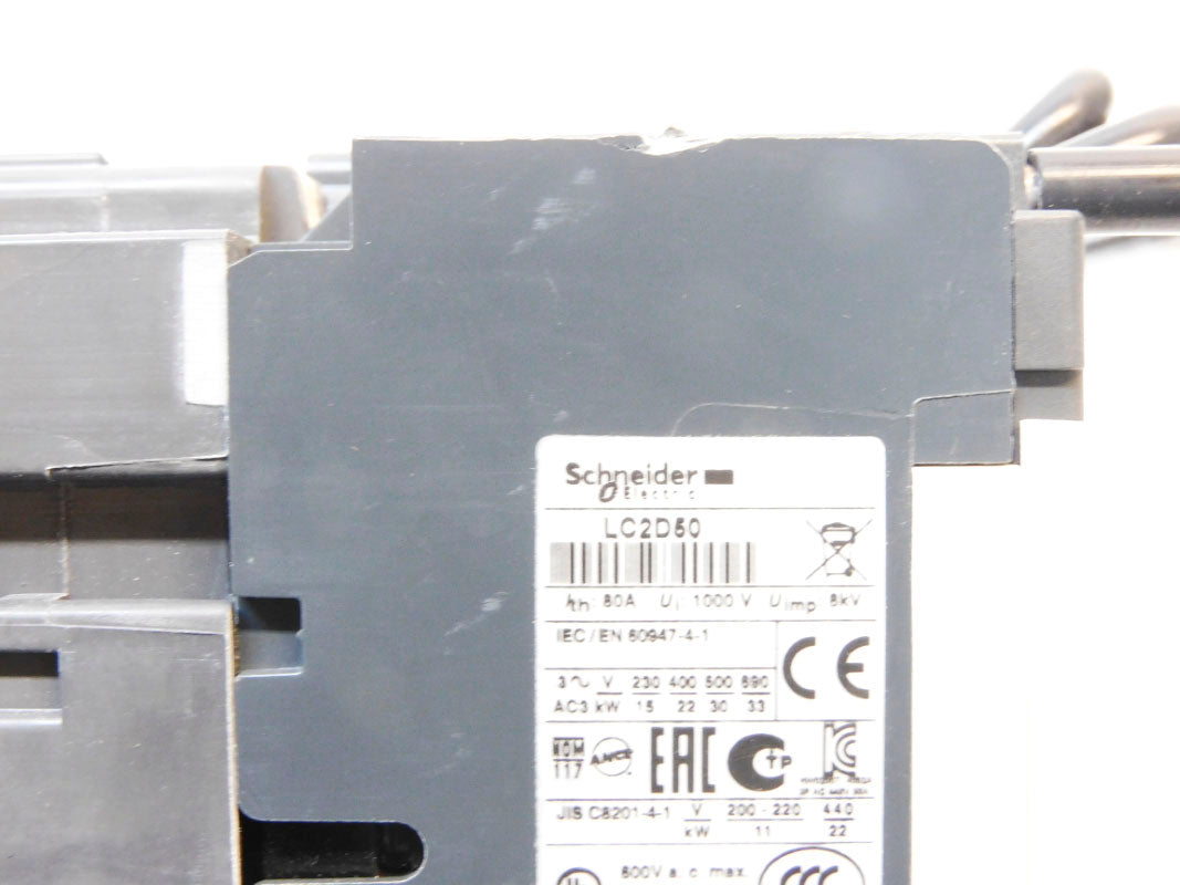 SCHNEIDER ELECTRIC LC2D50G7 120V NSNP