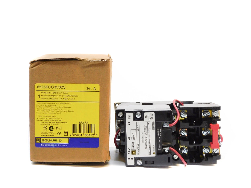 SQUARE D 8536SCG3V02S SER. A (AS PICTURED) NSMP