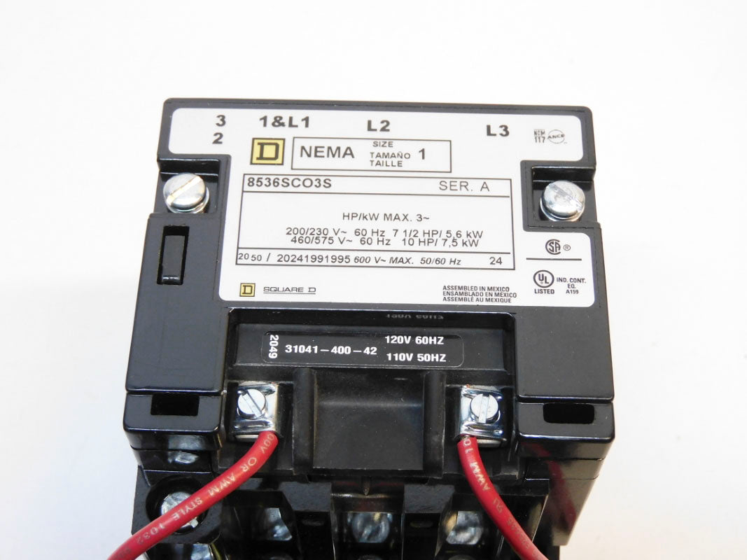 SQUARE D 8536SCG3V02S SER. A (AS PICTURED) NSMP