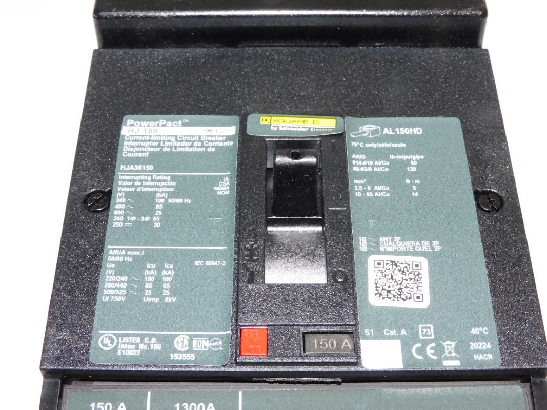 SQUARE D HJA36150 600V 150A NSMP