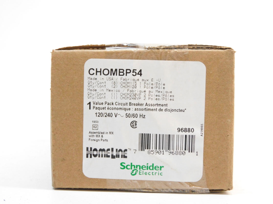 SCHNEIDER ELECTRIC CHOMBP54 15/20/30/40A 120/140V NSFS