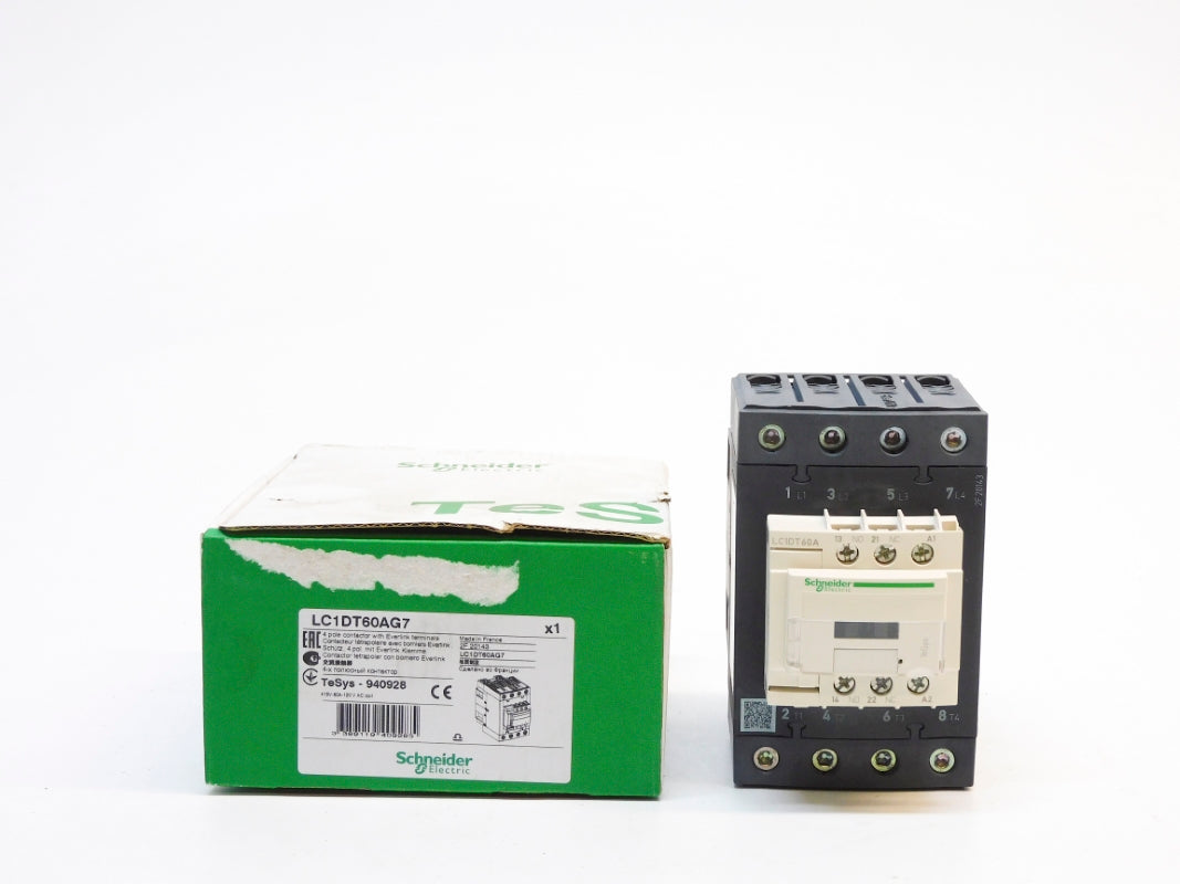SCHNEIDER ELECTRIC LC1DT60AG7 120V (AS PICTURED) NSMP