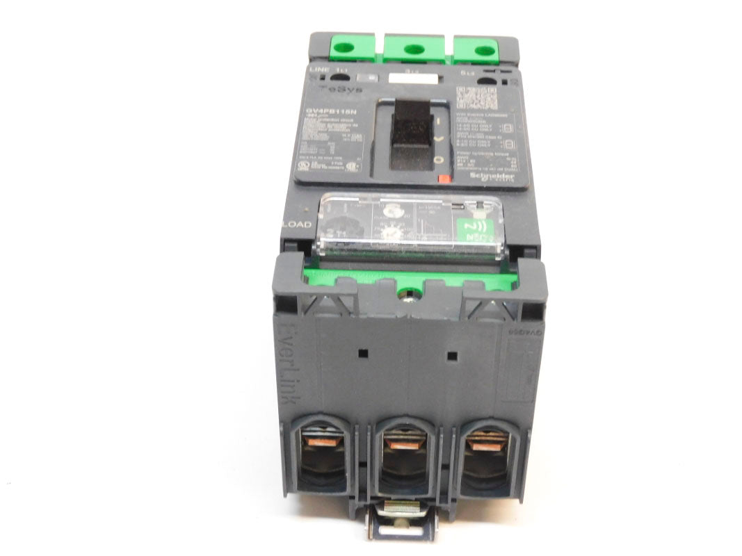 SCHNEIDER ELECTRIC GV4PB115N 65-115A 480/277V (AS PICTURED) NSNP