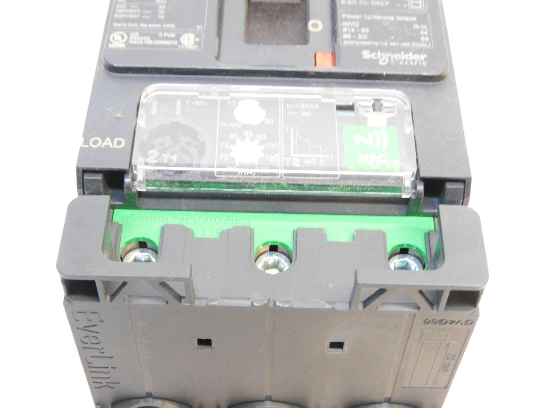 SCHNEIDER ELECTRIC GV4PB115N 65-115A 480/277V (AS PICTURED) NSNP