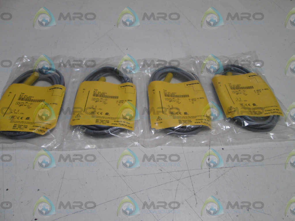LOT OF 4 TURCK PROXIMITY SWITCH BI 2-S12-AZ31X *NEW IN FACTORY BAG*