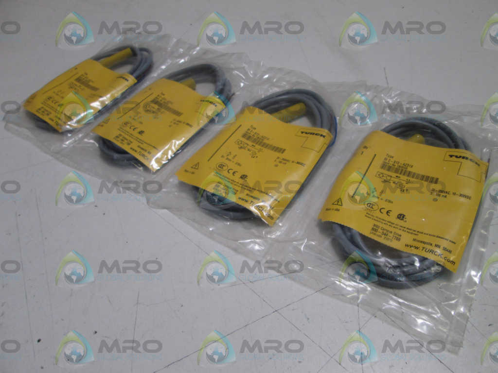 LOT OF 4 TURCK PROXIMITY SWITCH BI 2-S12-AZ31X *NEW IN FACTORY BAG*