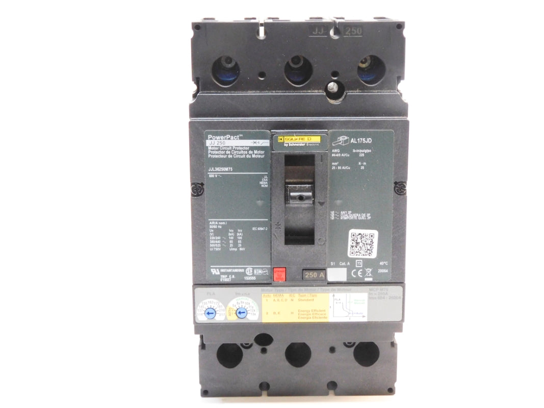 SQUARE D JJL36250M75 250A 600V NSNP