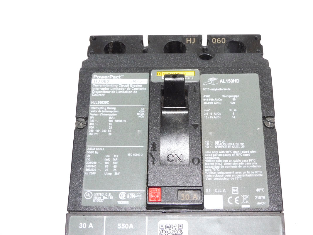 SQUARE D HJL36030C 30A 600V NSNP