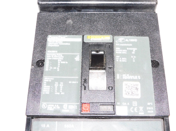 SQUARE D HDA36015 600V 15A NSNP