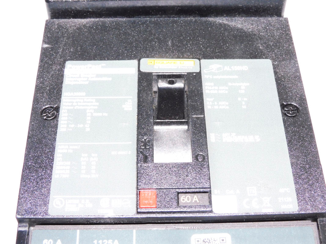 SQUARE D HGA36060 600V 60A (AS PICTURED) NUPI