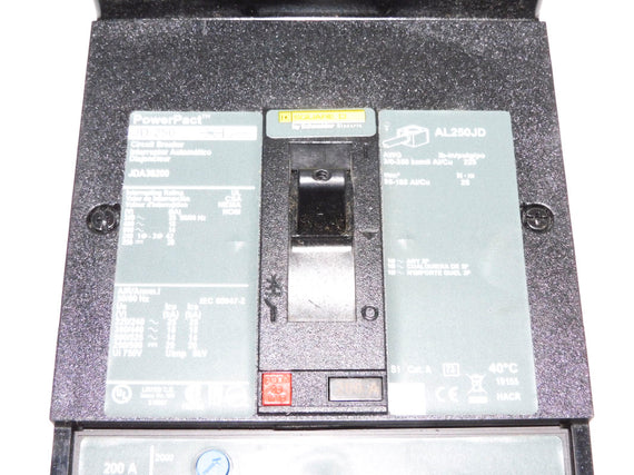 SQUARE D JDA36200 600V 200A NSNP