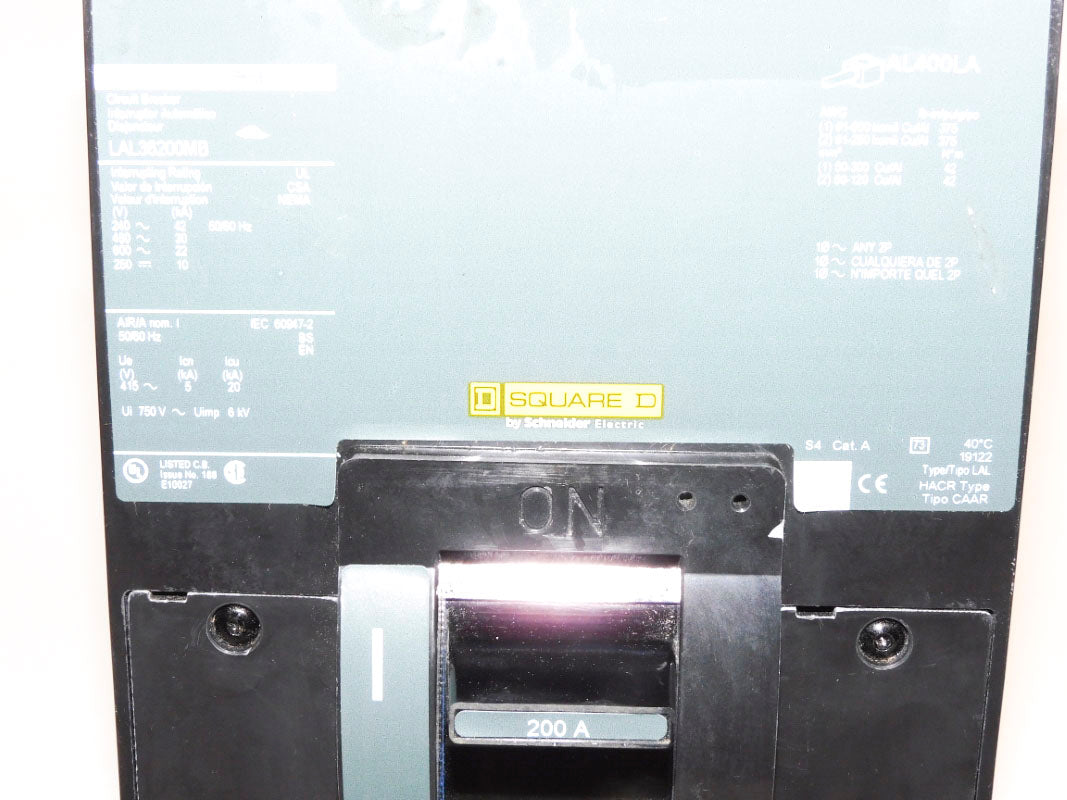 SQUARE D LAL36200MB 200A 600V NSNP