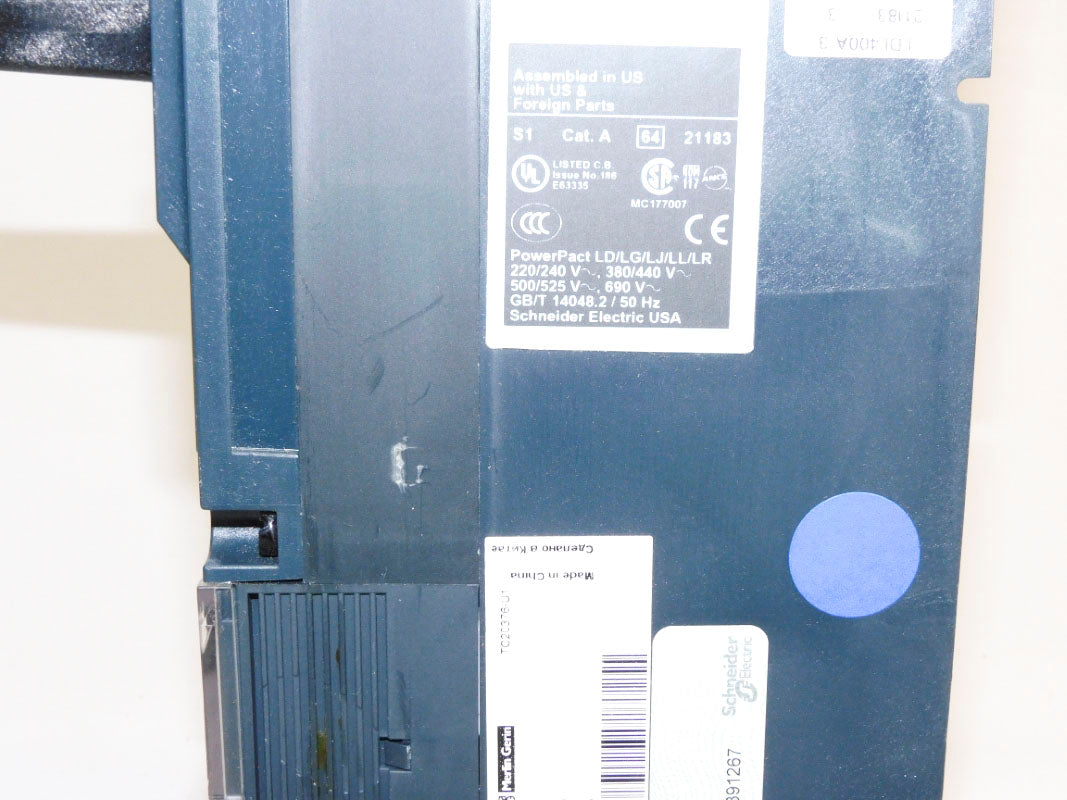 SQUARE D LDL36400CU31X 600V 400A NSNP